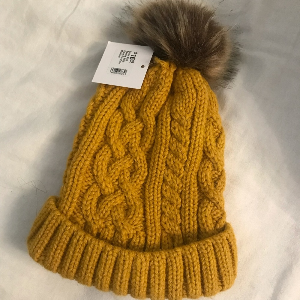 Mustard Beanie